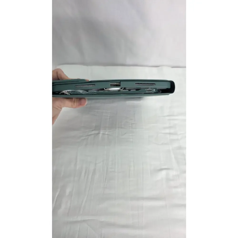 Green Folio Case & Detachable Keyboard for iPad Air 11